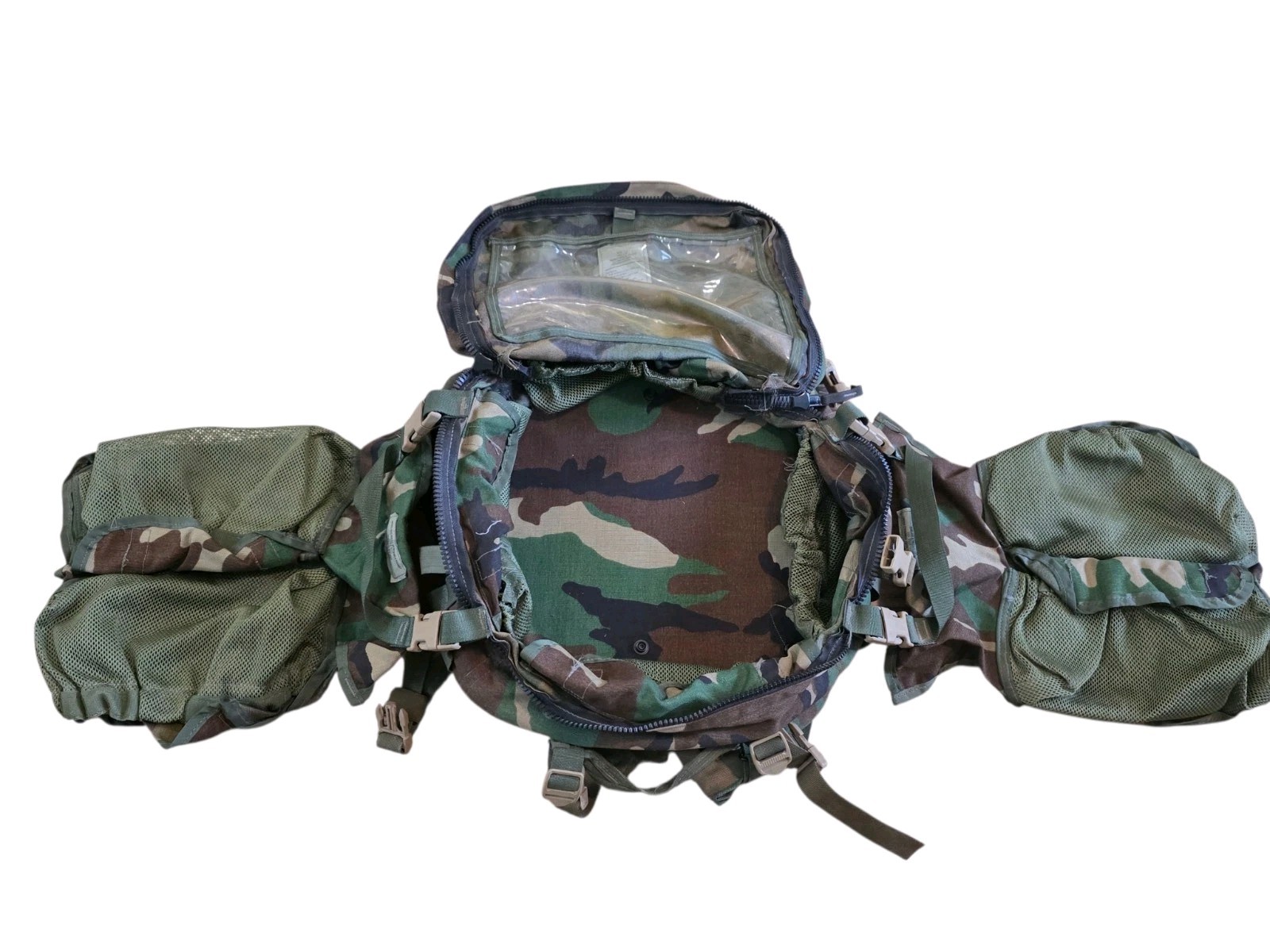 USGI Specialty Defense Systems Woodland M81 MOLLE Medic Bag Pack Complete