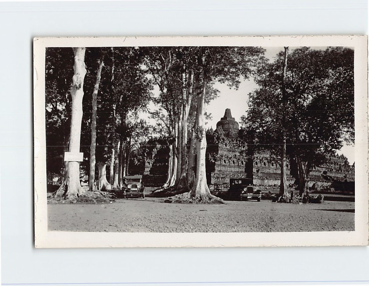 Postcard Borobudur Temple Kabupaten Magelang Indonesia