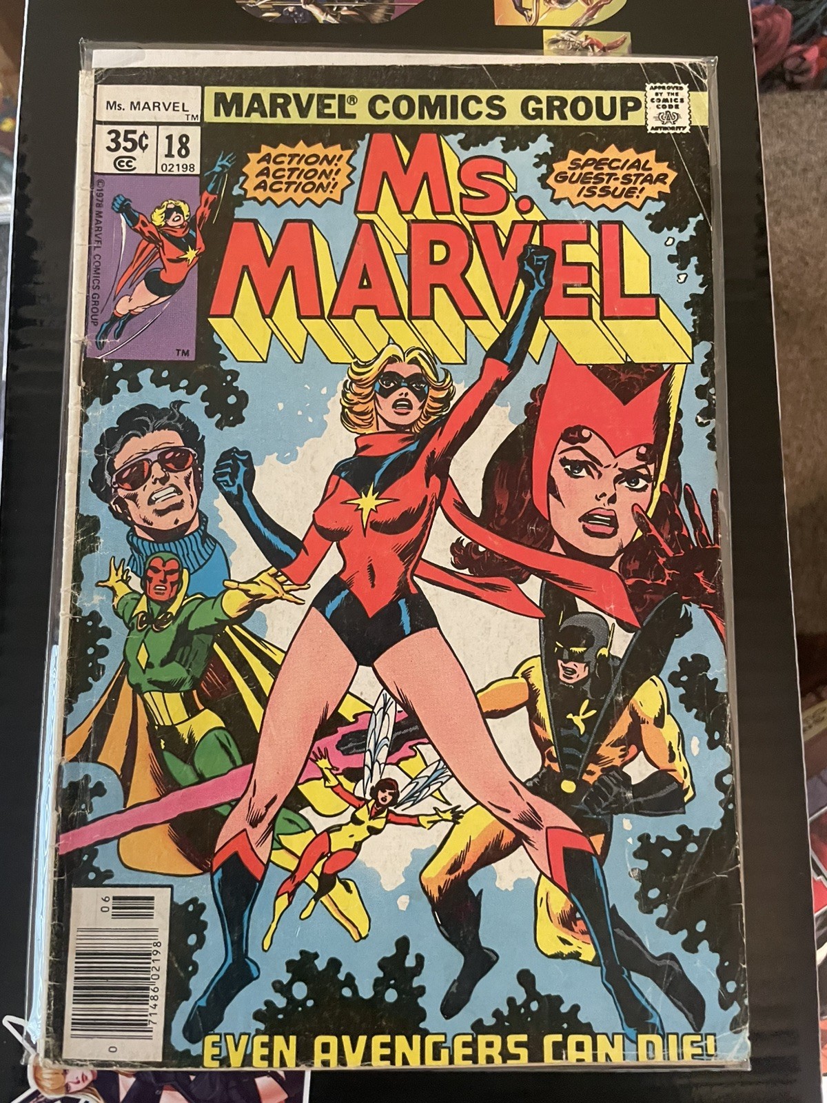 Ms. Marvel #18 (Marvel Comics June 1978) First Full Appearance of Mystique