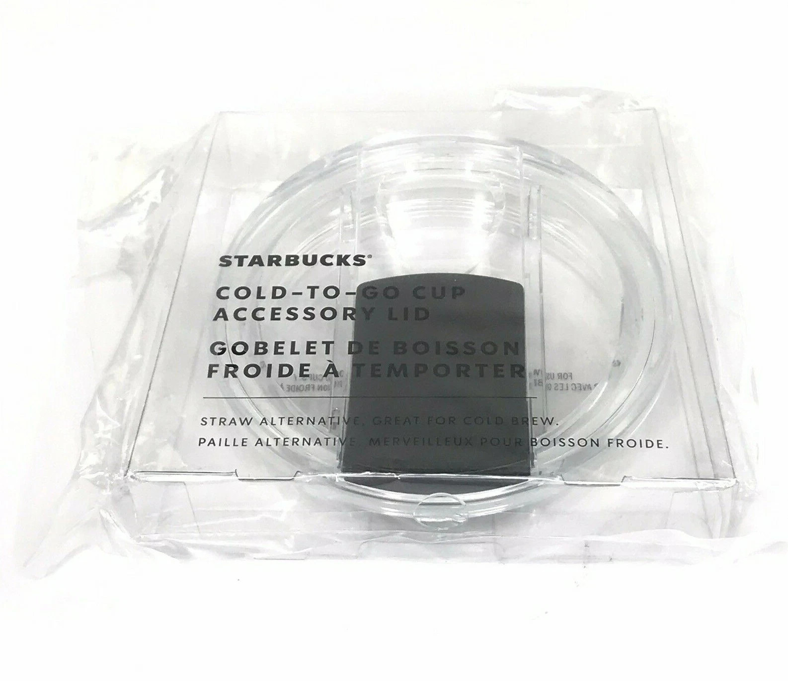Starbucks Cold To Go Cup Replacement Accessory Lid 16oz 24oz Straw Alternative