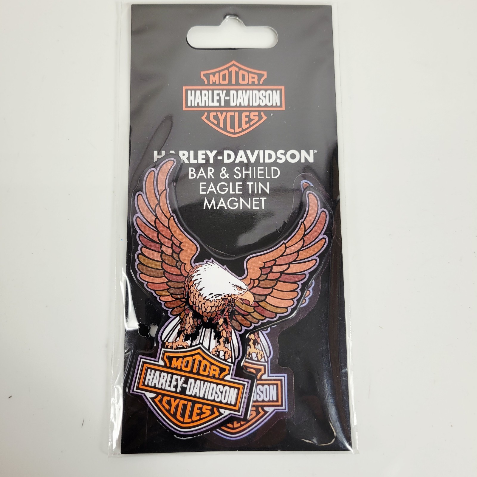 Harley-Davidson Custom Shaped Eagle Tin Magnet 2.7 x 3.5″ Collectable Gift