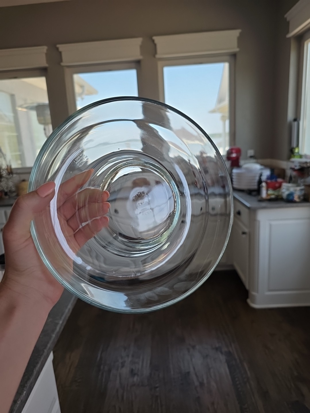 Vintage Pyrex 22CM France Bundt Cake Ring Bowl Dish Jello Food Mold Old Bake Pan