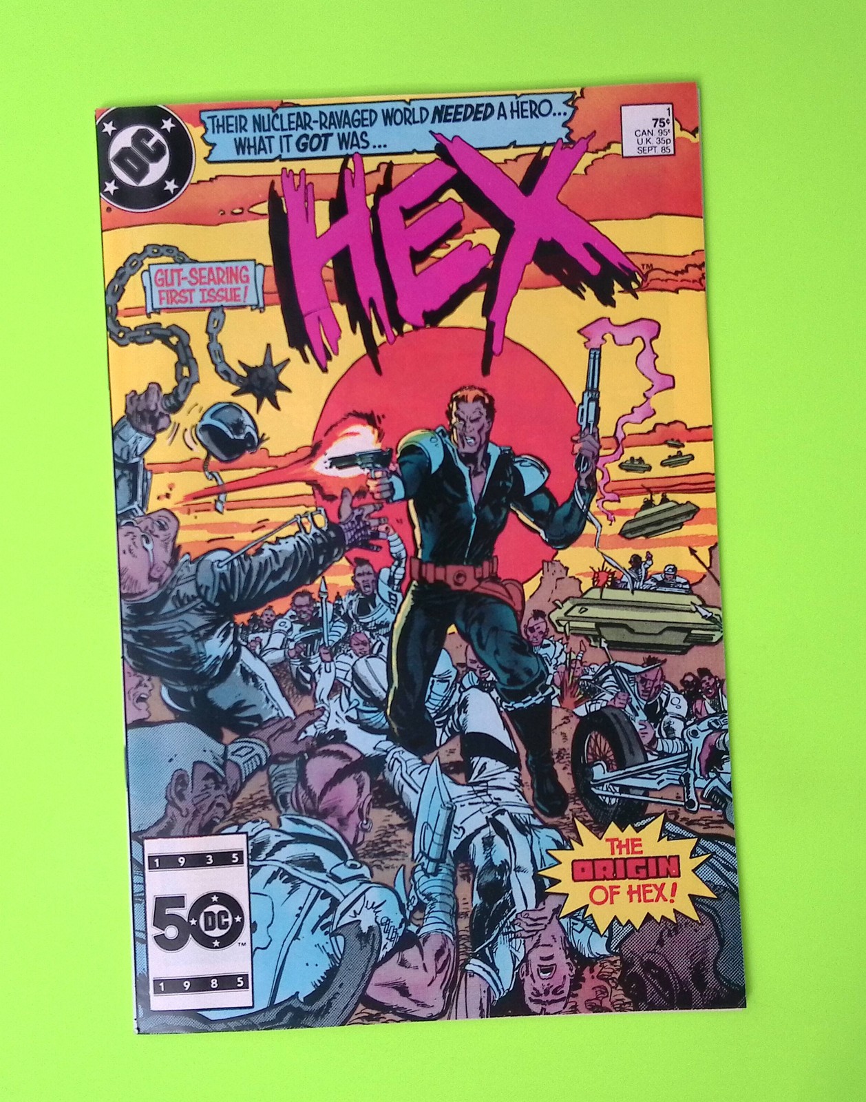Hex #1 1985 DC Comics 1st App 8.0 Comic Book X135-216
