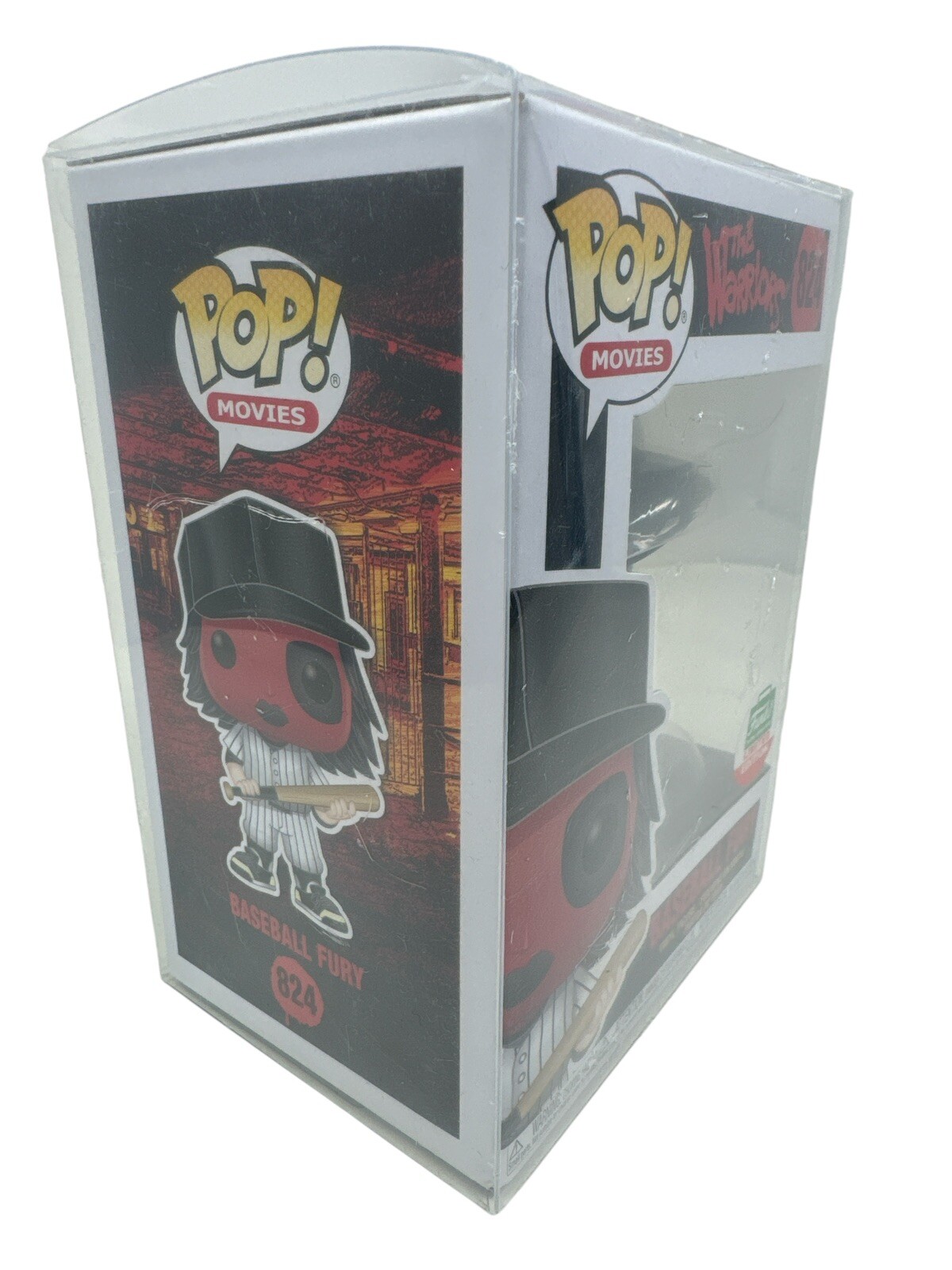 Funko Pop! The Warriors #824 Baseball Fury Red Funko Shop Exclusive W/protector