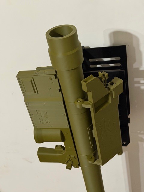 Custom 3d Printed FIM-92 Stinger Missile Replica 1:1 Scale Made in USA Mancave