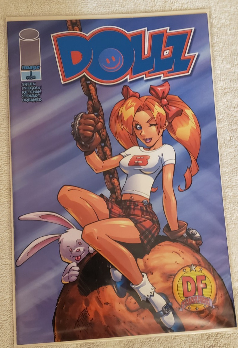 Dollz (2001) # 1 DF Blue Foil With CoA #0388 out of 999 2001 NM Sealed