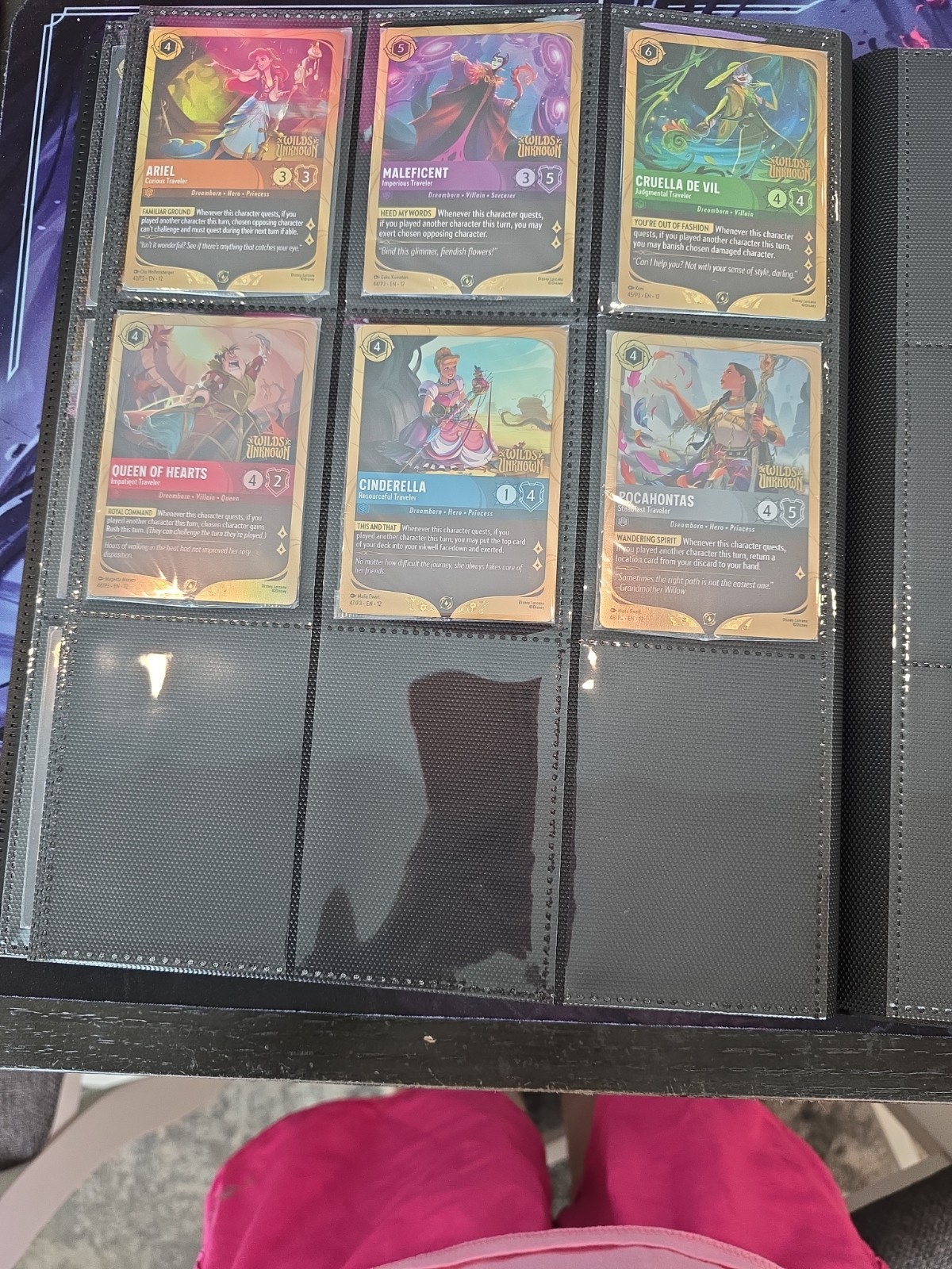 Disney Lorcana Wilds Unknown Complete Foil set, Epics and Prerelease Promos