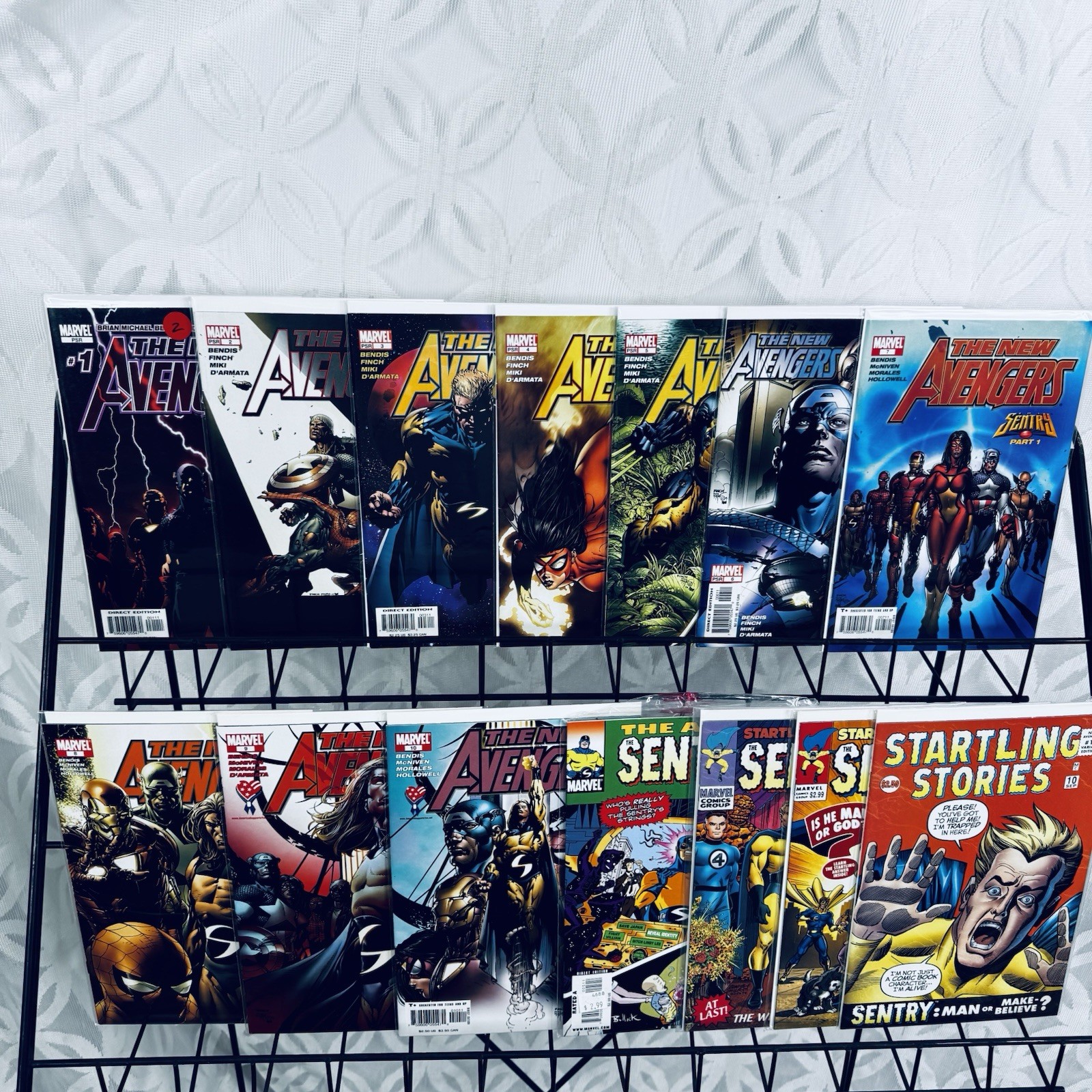 New Avengers 1-10 & 5 8-10 Age Of Sentry Variant Lot 1st Illuminati Maria Hill
