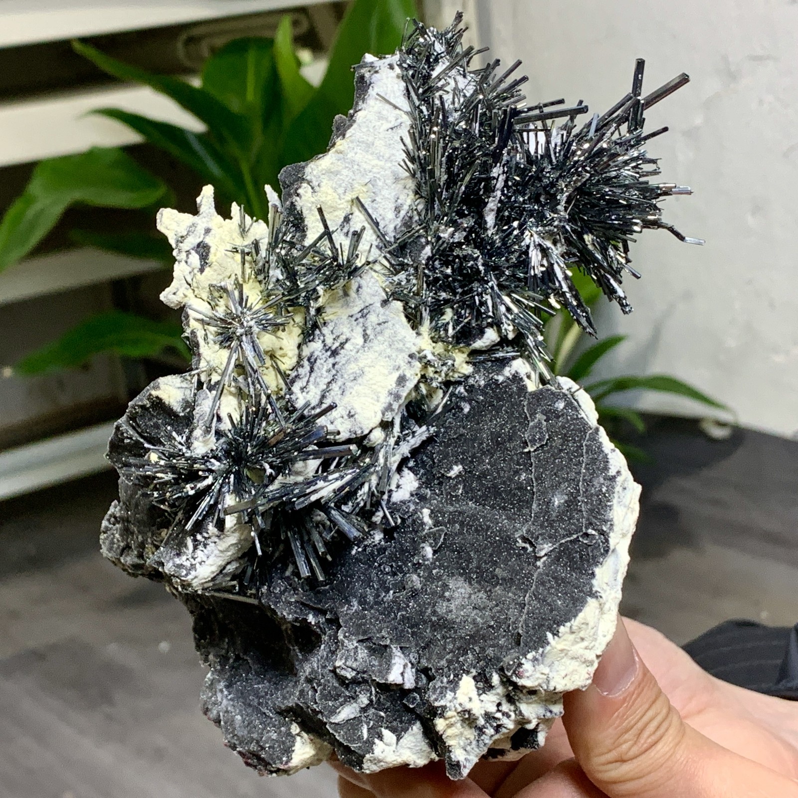 2.72LB Natural Stibnite from Wuling antimony mine, Qingjiang, Jiangxi, China