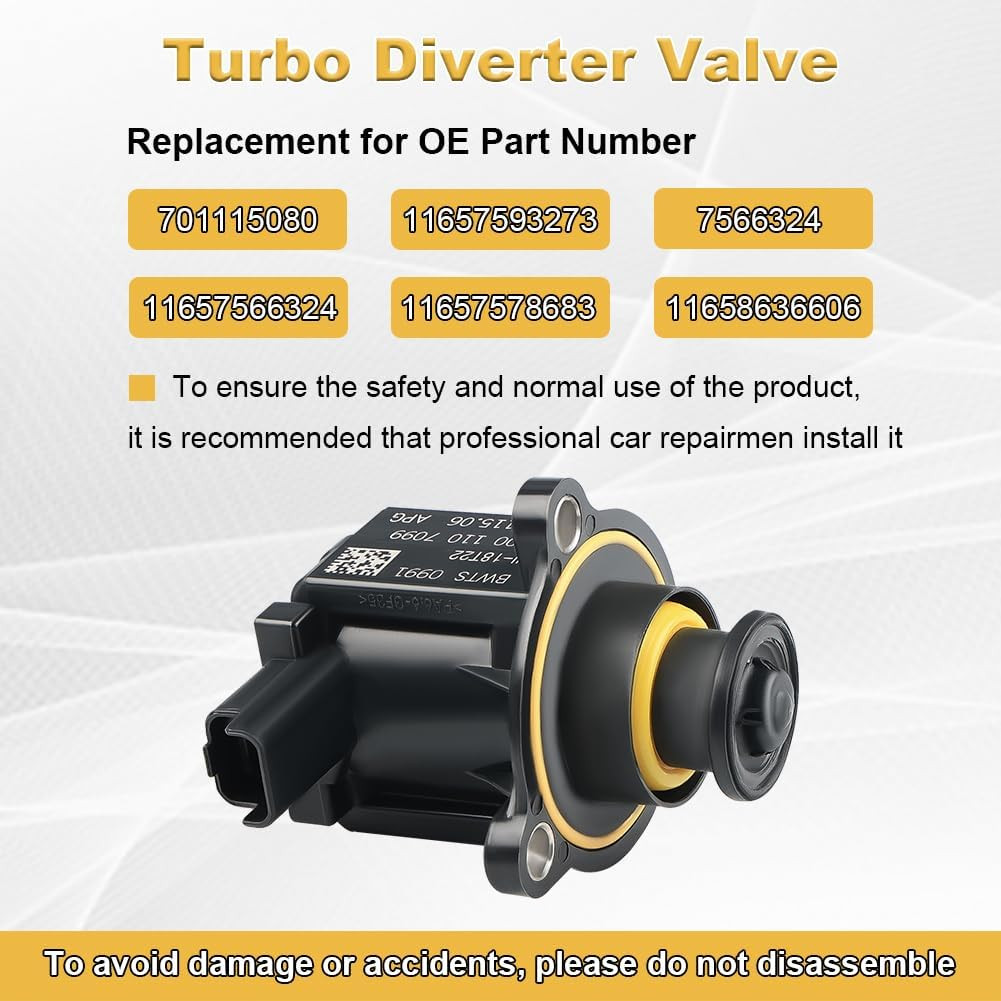 Blow off Valve Compatible with Mini Cooper S Clubman Roadster Countryman Paceman