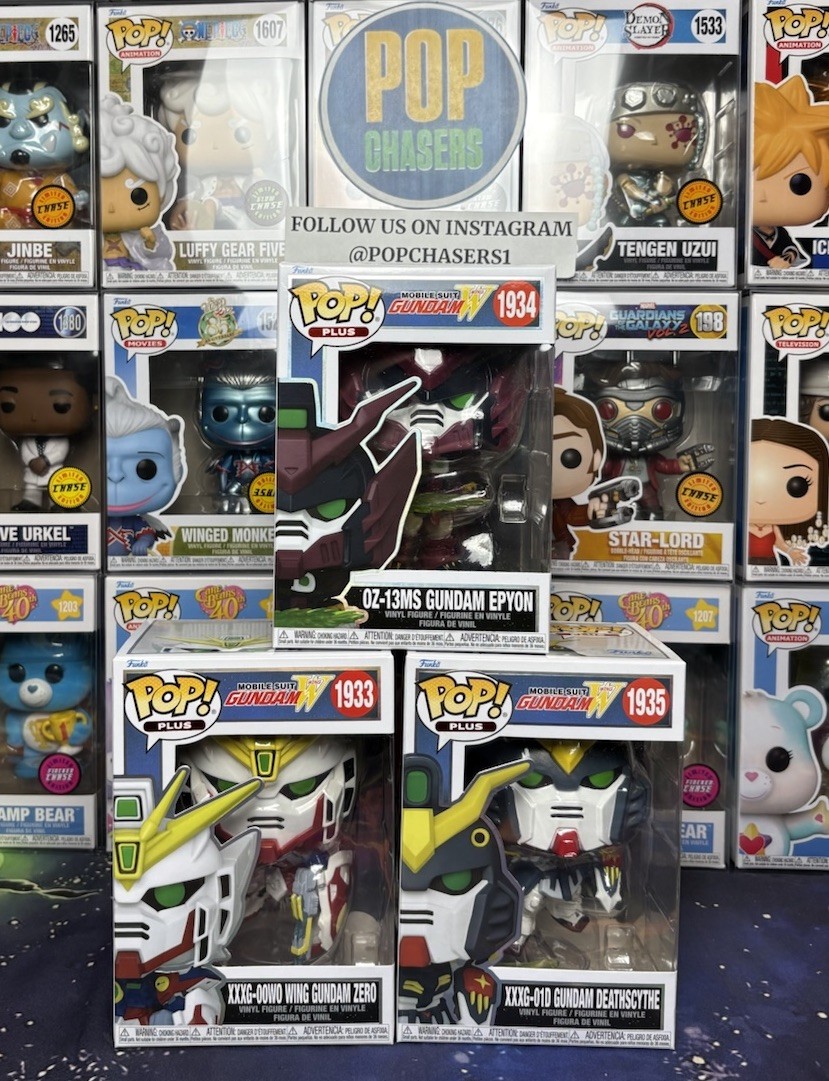 Funko POP Plus! Animation: – Gundam 3 Pop Set #1933-1934-1935