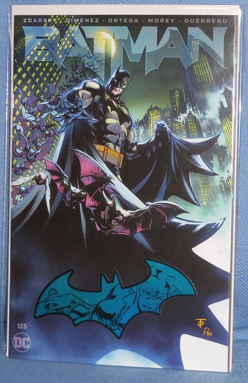 BATMAN #125 – STADIUM COMICS #1/50 Exclusive COLOR Batarang FOIL SET – DC 09/22