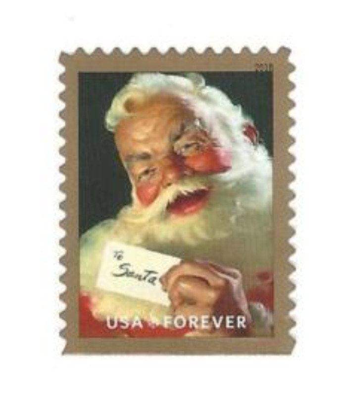 USPS 2018 Sparkling Holidays Forever Stamps Booklet of 20, Christmas