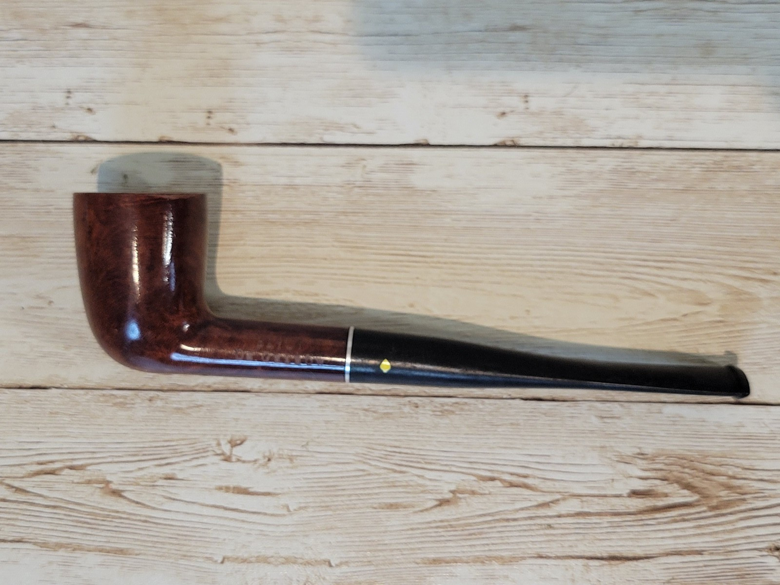 Vintage Savoy Dr Grabow Tobacco Pipe Brown Imported Briar Wood Made In USA
