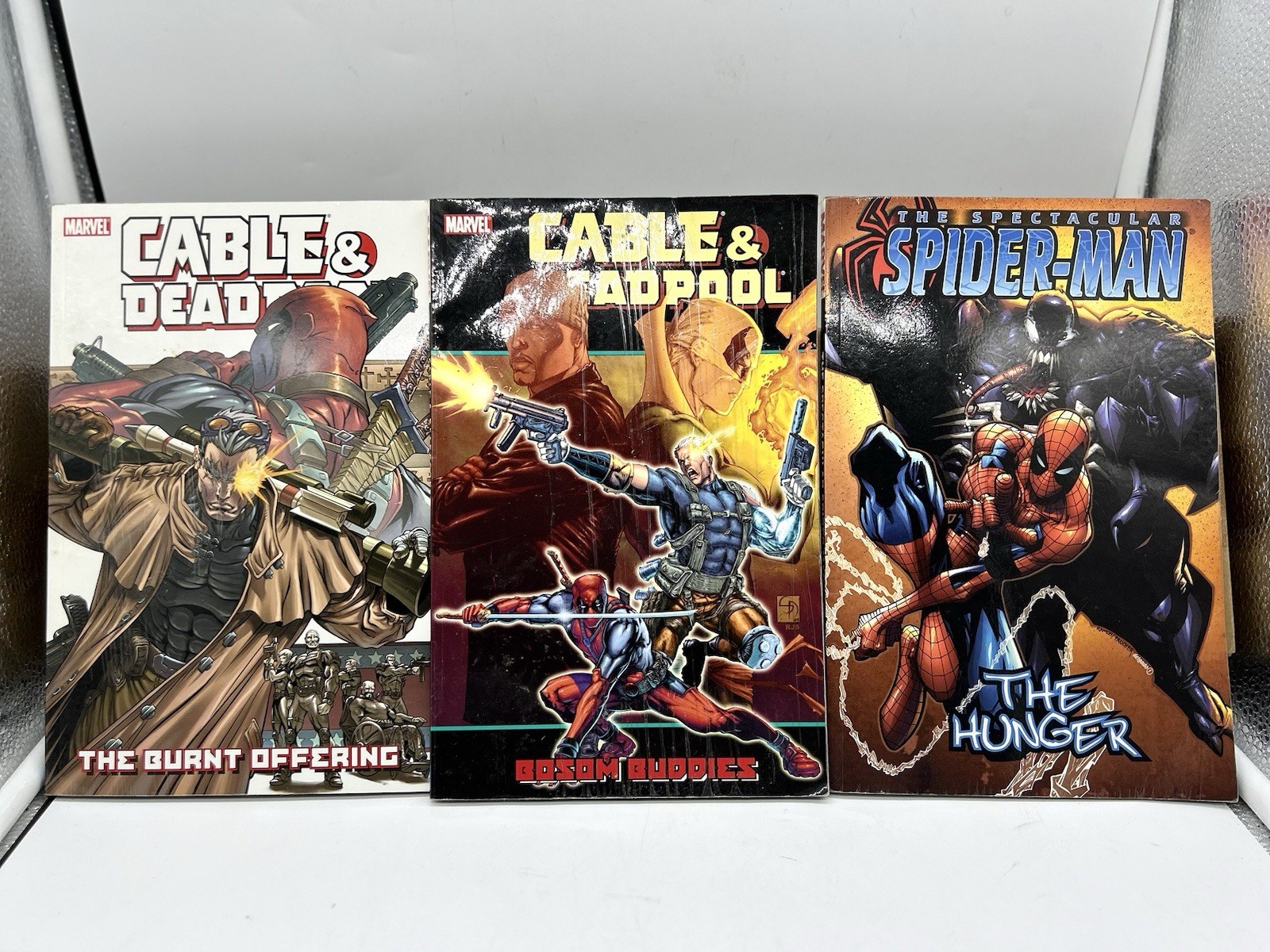 marvel cable & deadpool direct edition # 2 & #4, THe spectacular Spider Man #1