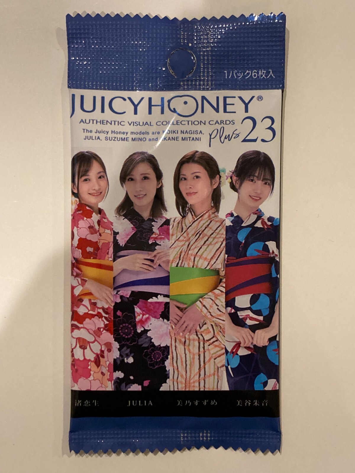 JUICY HONEY PLUS 23 Trading Card 1 pack new Bikini JAPANESE AV IDOL 6 pieces