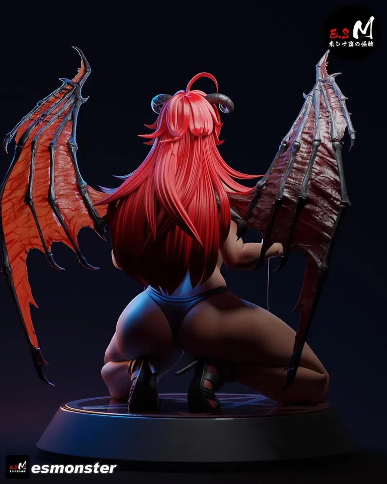 Rias Gremory 1:6 Scale Resin Statue | E.S Monster Unpainted Garage Kit Anime