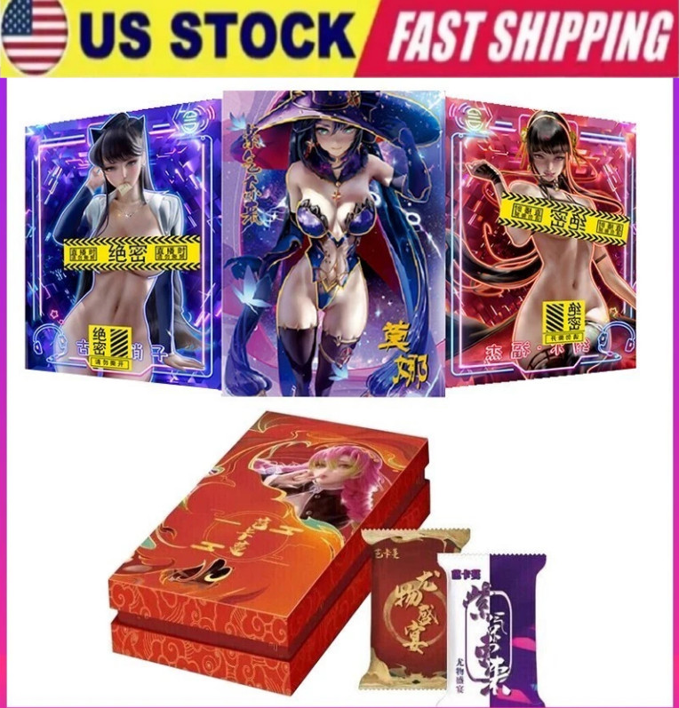 Goddess Feast 5 Premium Spicy HOLO Booster Box Anime Waifu Trading Card New Box