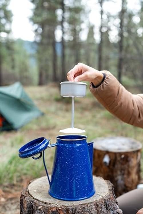 Aluminum Percolator Replacement Stem and Basket – Universal Fit for 9 Cup
