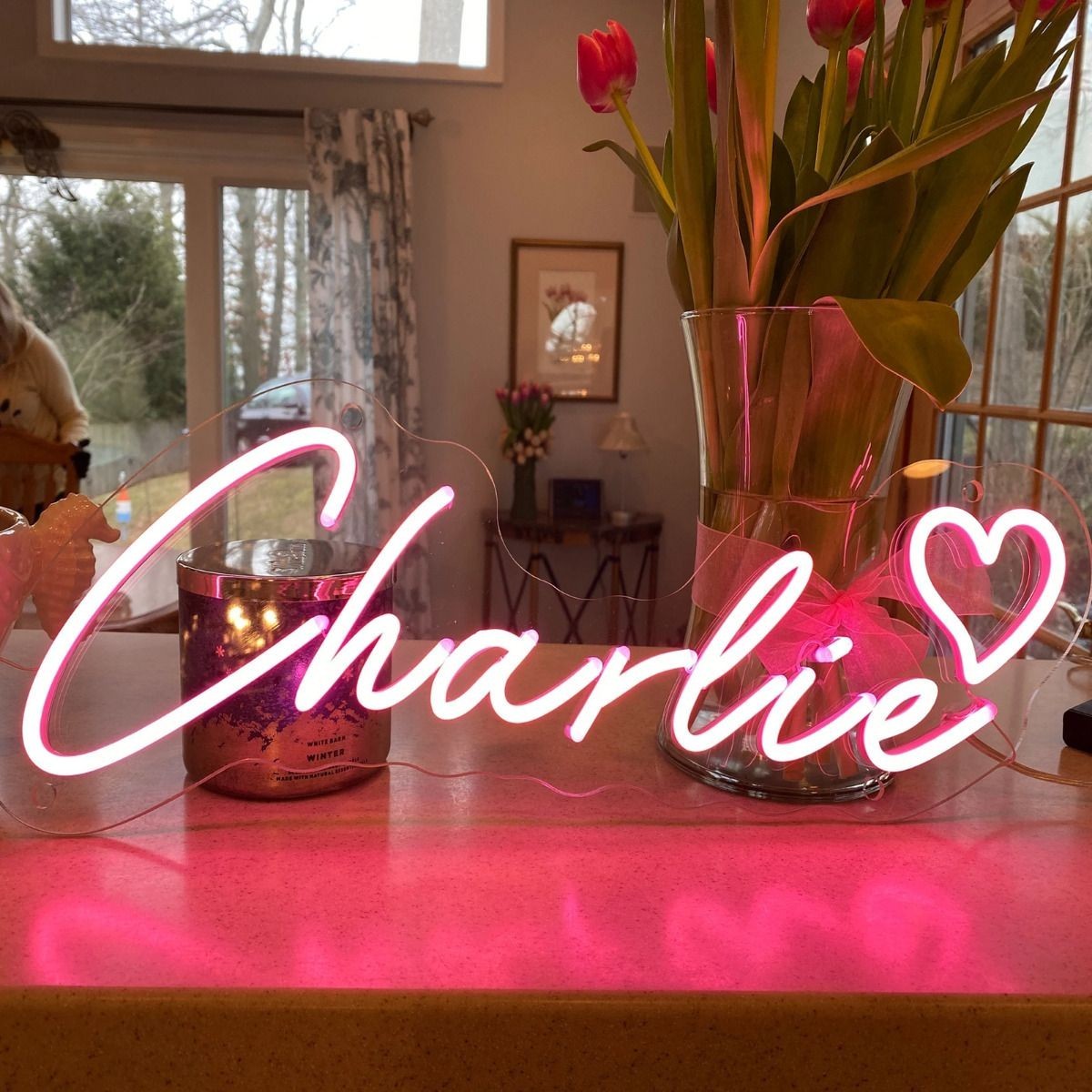 Personalized Neon Sign Custom Neon Sign Light Home Wall Decor Business LED Signs