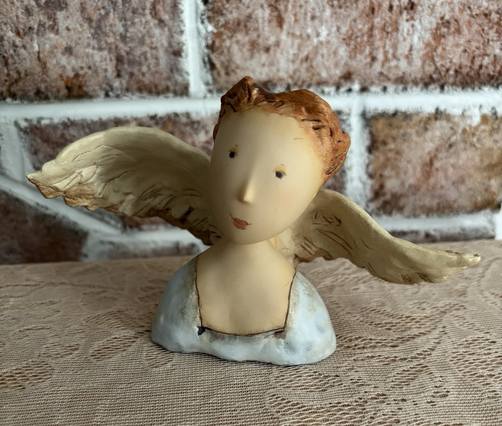 “Endearing” ~ Journey of Grace ~ Angel Figurine ~ 2003 ~ Nancy Carter DEMDACO