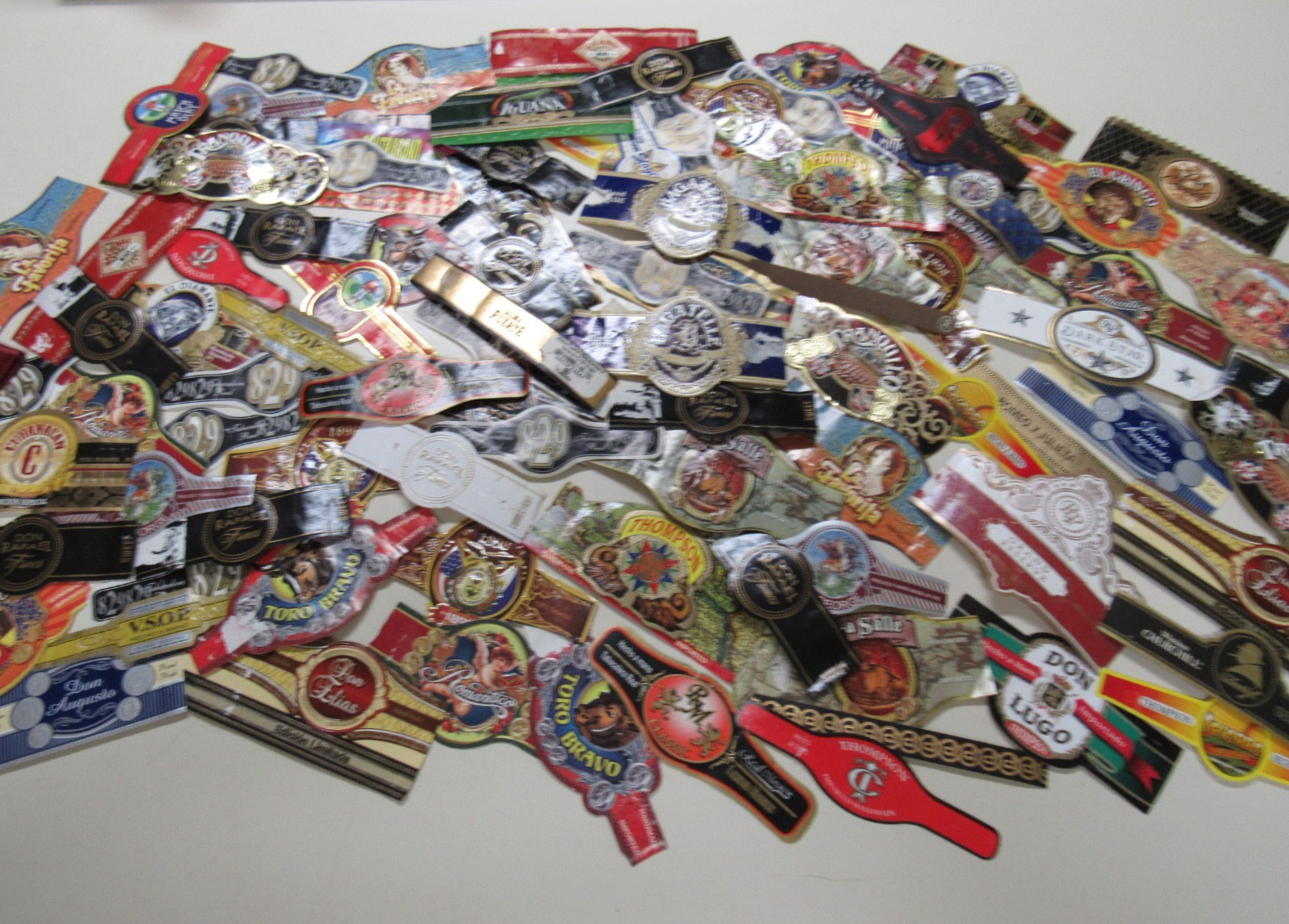 Cigar Labels MIXED- As Shown in Photos & Video- Huge bulk lot!