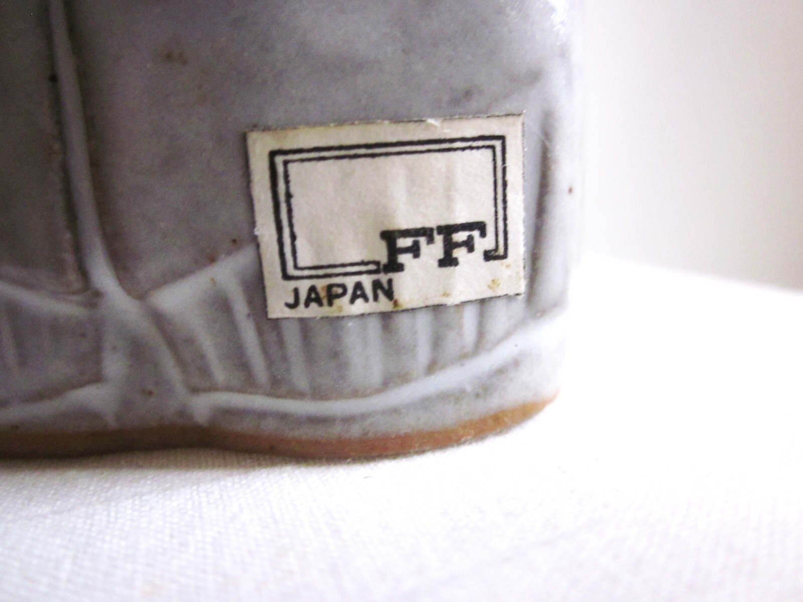 Vintage Fitz & Floyd Stoneware Wedding Groom Salt Shaker 2″ x 4″