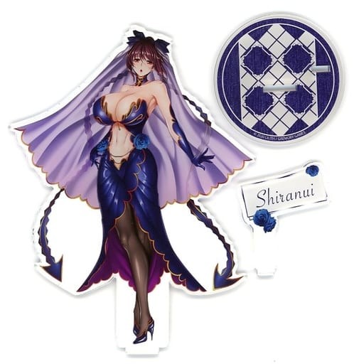 Mizuki Shiranui Wedding Acrylic Stand Action Taimanin Phantom Bride