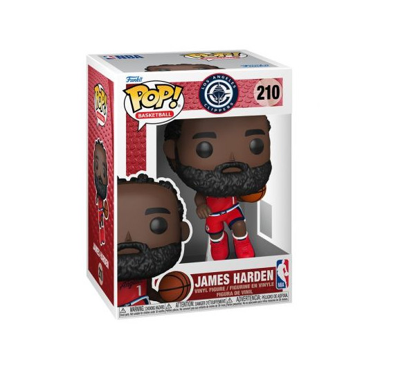 Funko Pop NBA Stars Clippers James Harden Figure w/ Protector