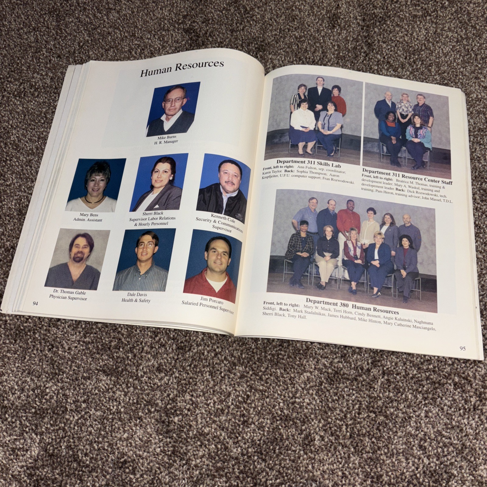2000 Anniversary Yearbook Sterling Plant MI Local 228 20th Anniversary,1980-2000