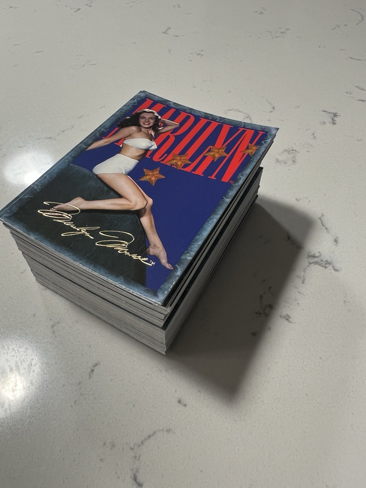1993 Collector Marilyn Monroe Trading Cards Complete Set Of 100 Sports Time NEW!