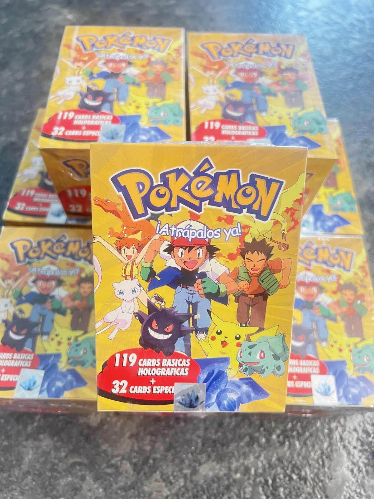 Pokemon Crystal Card Collection Factory Sealed Booster Box (25 Packs) US SELLER