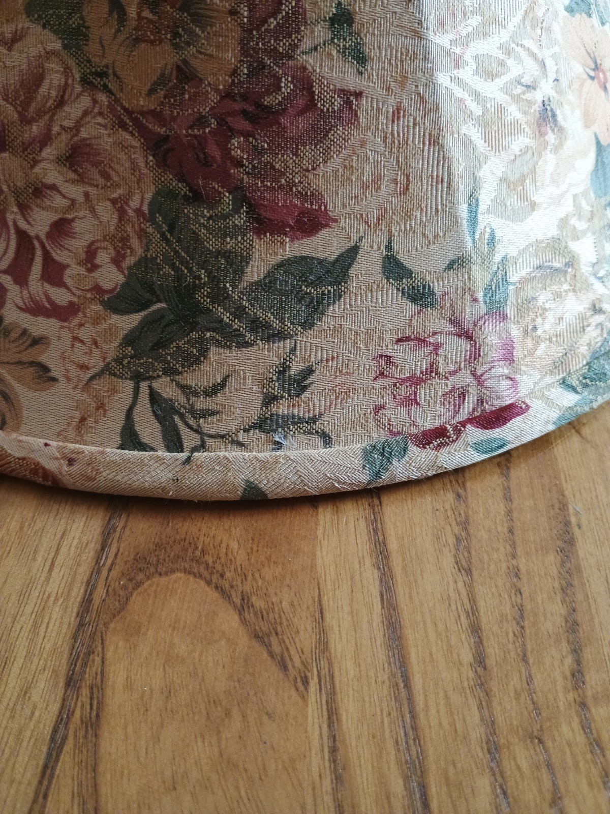 Vintage Floral Lamp Shade Bell Shape