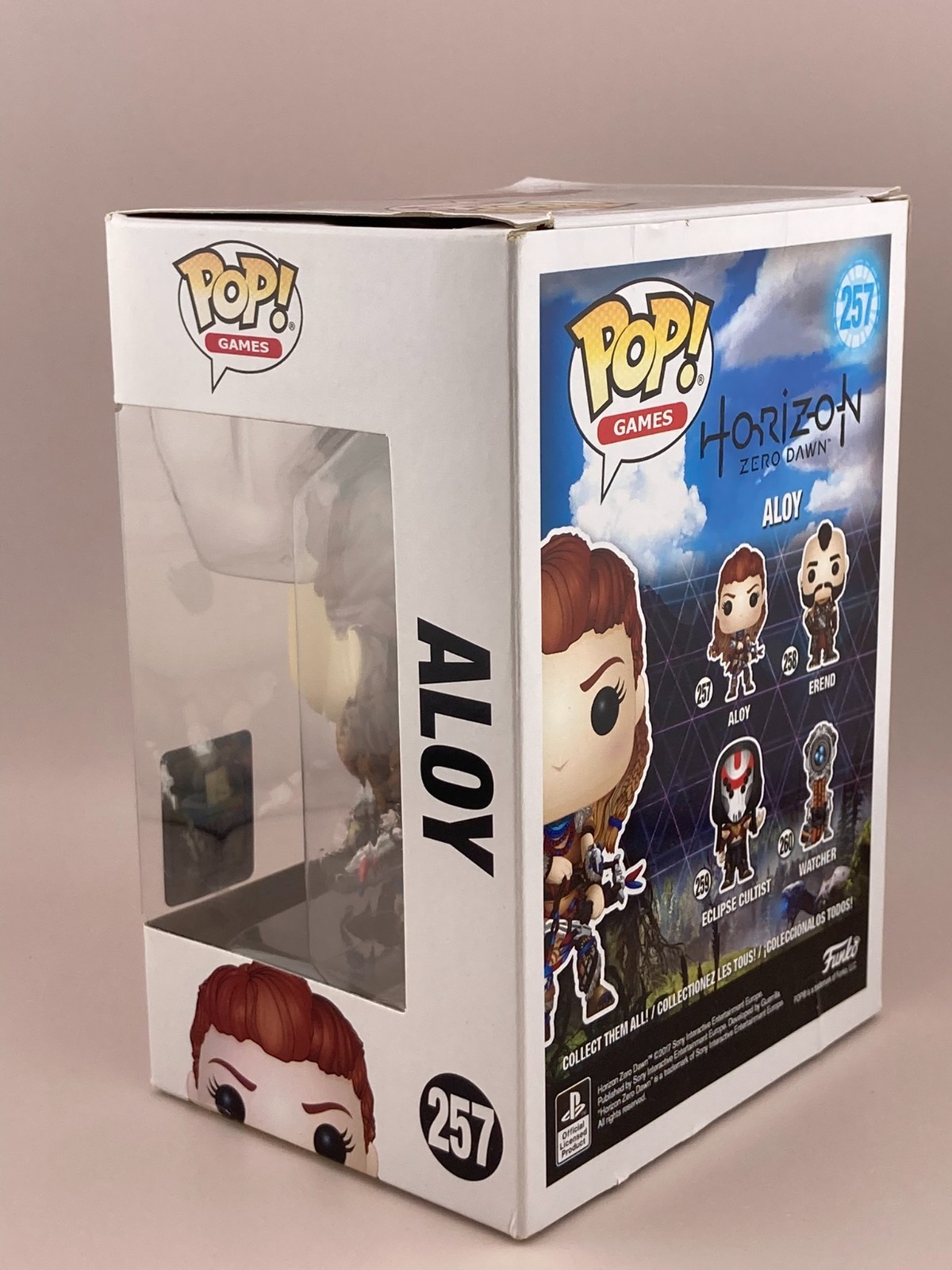 Funko Pop! Games Horizon Zero Dawn Aloy Pop! Vinyl Figure #257 Boxed