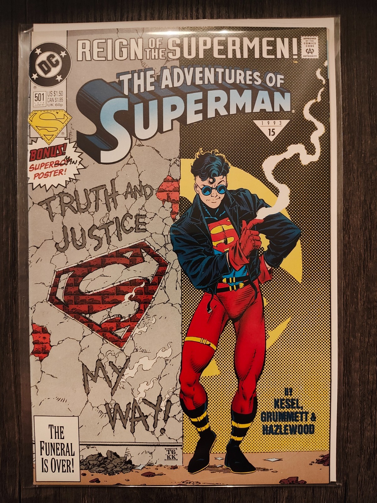 Superman comic ’92-’93 supergirl, Justice League, robin, doomsday, green lantern