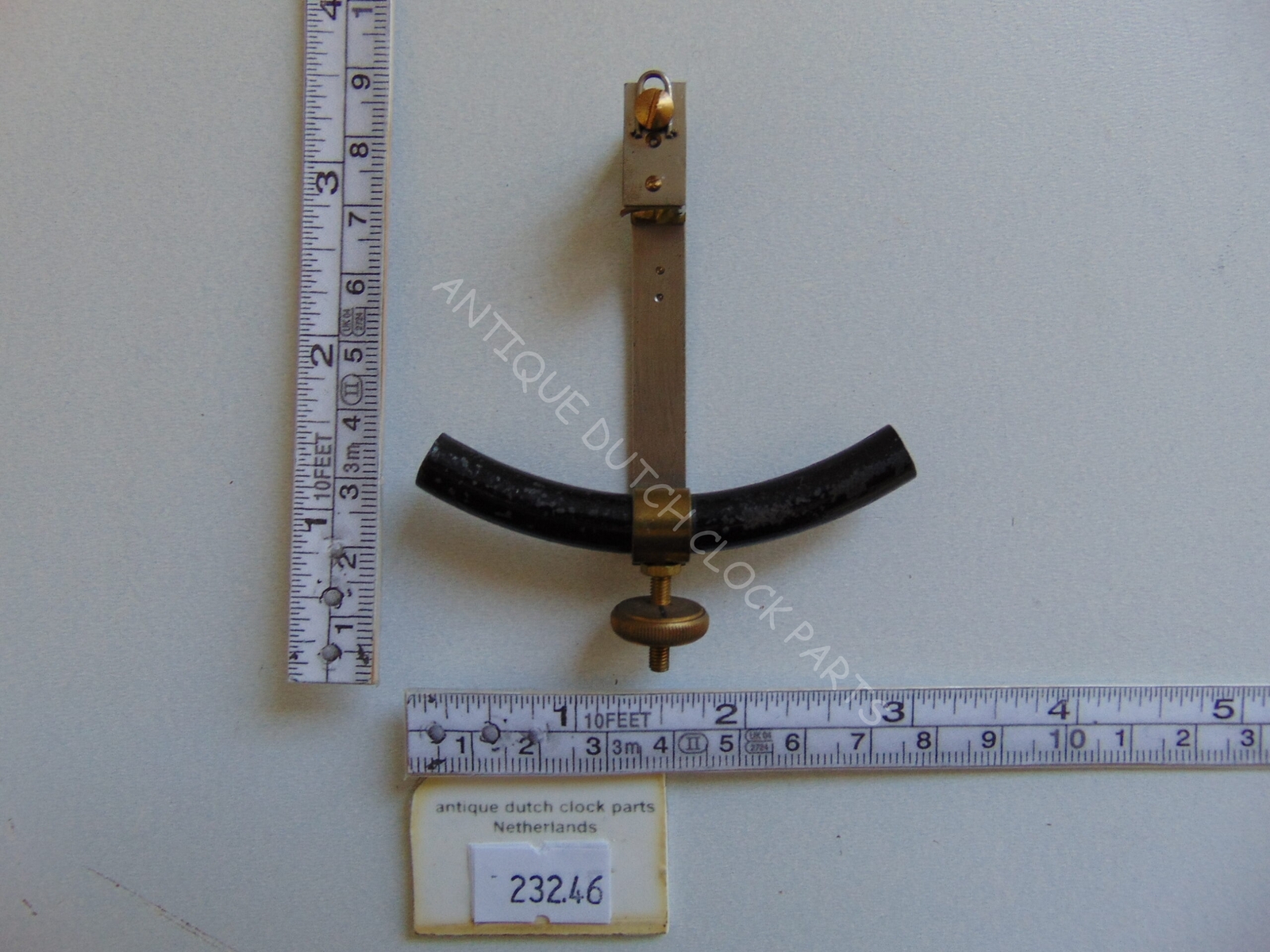 ORIGINAL PENDULUM WITH MAGNET FRENCH LEON HATOT CLOCK 2 3/4″ OR 7 CM
