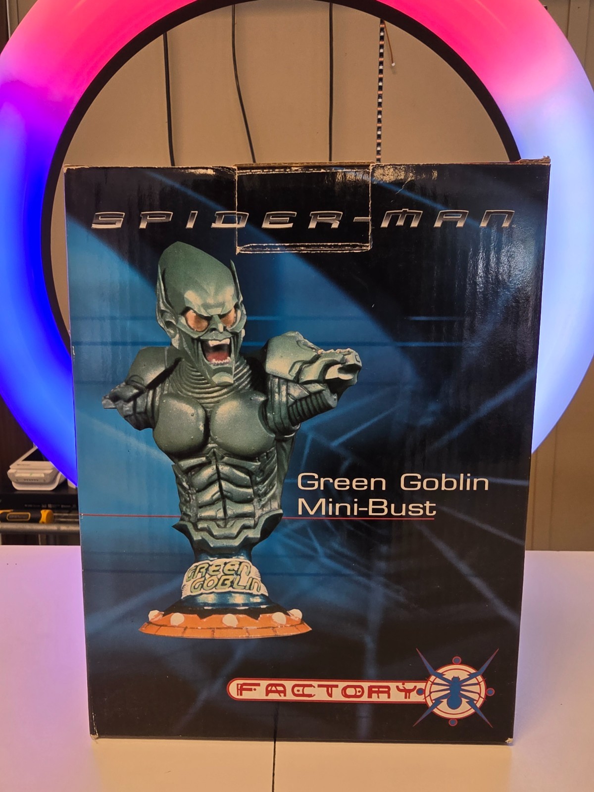 Green Goblin Mini-Bust Number 1478 of 3000, 6 inches in height