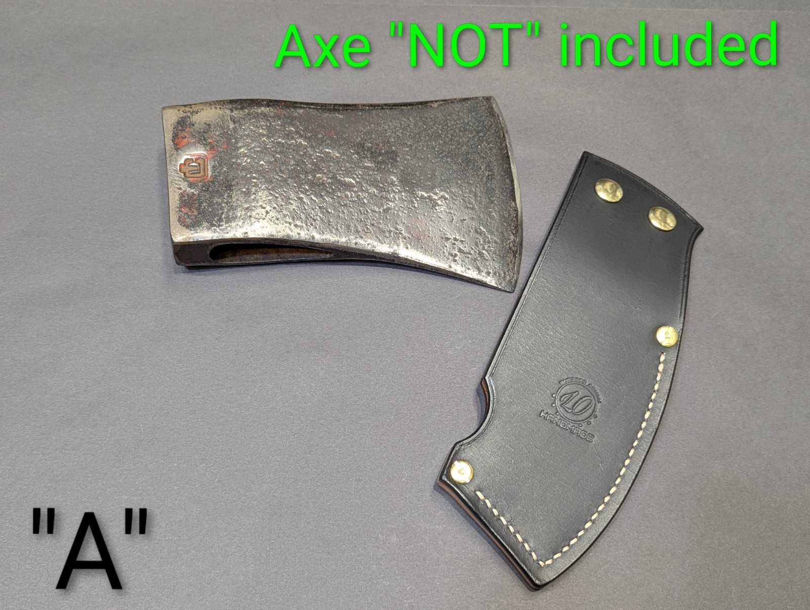 Council Tool 3.5lb Dayton Felling Ax Handmade Leather Axe Mask “Only” Read Descr