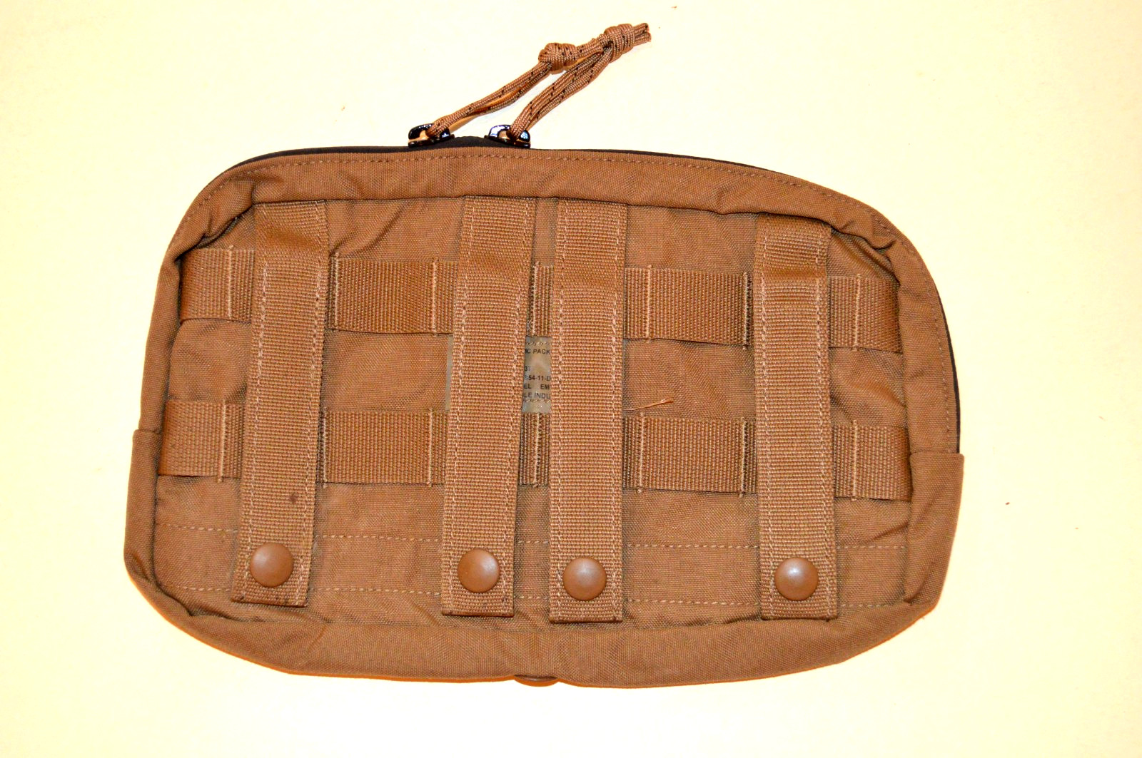 USMC FILBE Assault Pouch W/MOLLE – COYOTE NSN-8465-01-600-7837