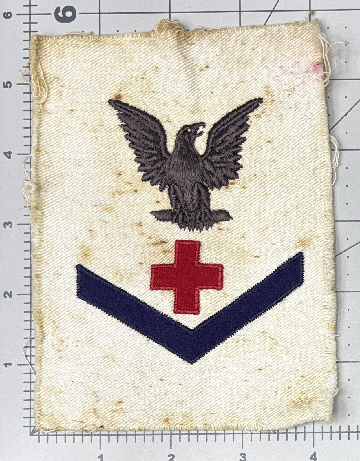 Pre WW 1 US Navy Hospital Apprentice 3rd Class Rate Inv# K8033