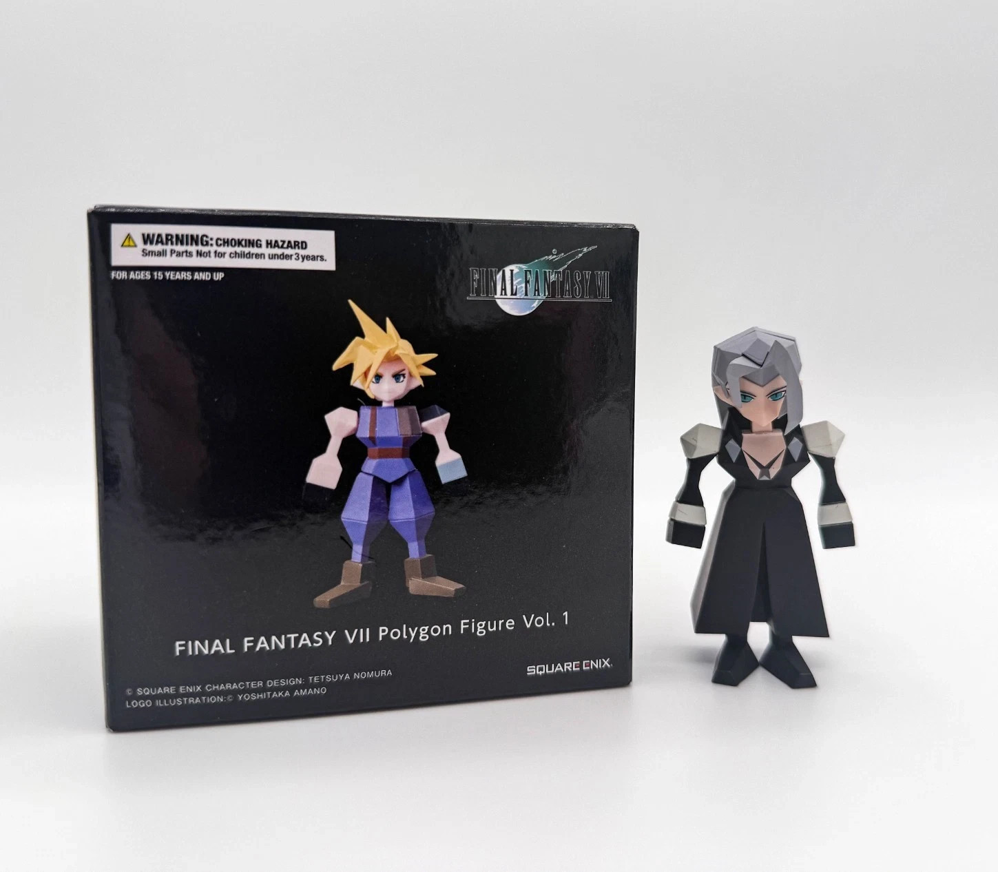 Final Fantasy VII FF 7 Remake Sephiroth Polygon Mini Figure Statue Vol. 1 Box