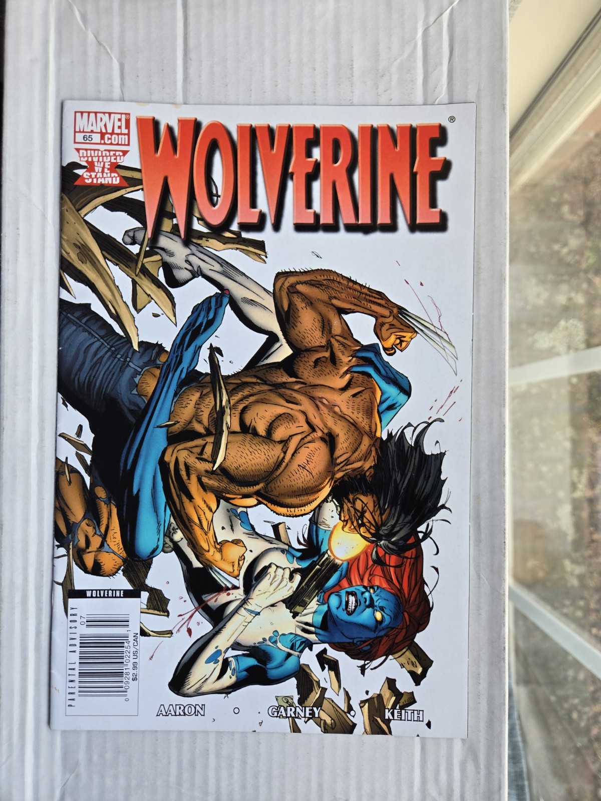 Wolverine #65 Newsstand 1:50 Rare 1,249 Copies Mystique Garney Cover Marvel 2008