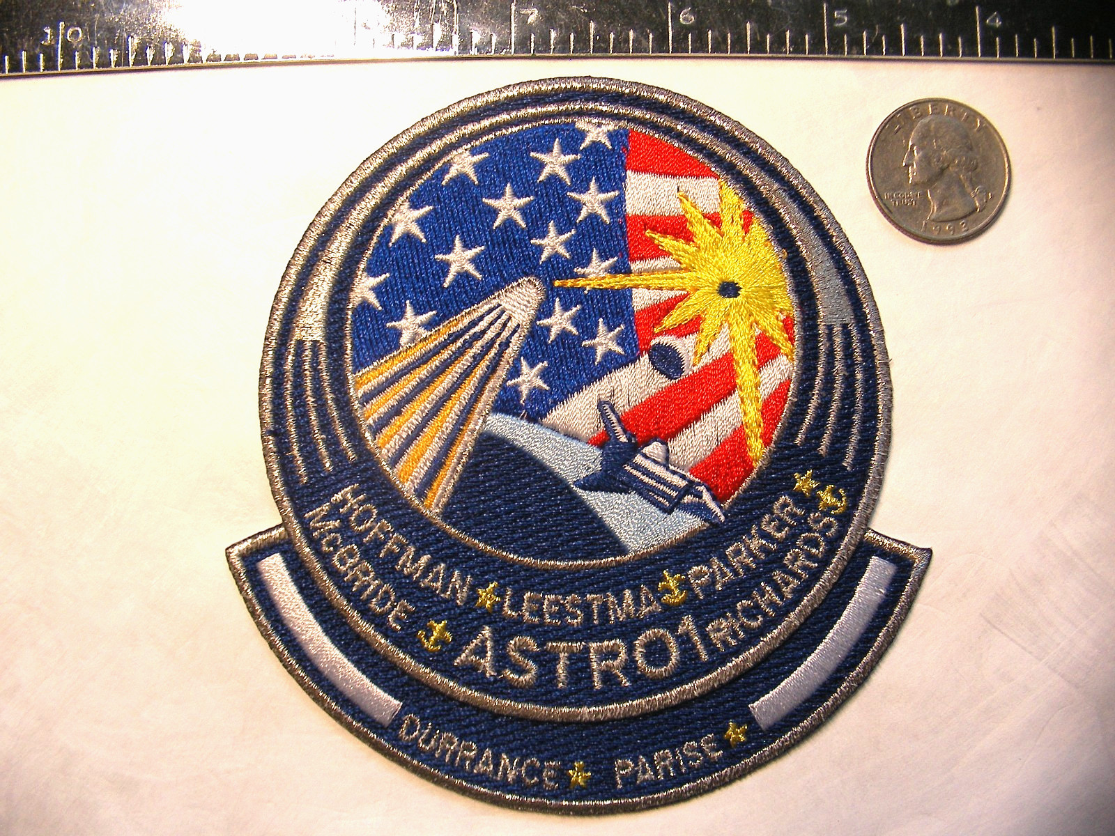 Cancelled Mission STS-61E Retrorocket Replica Patch NASA Space Shuttle 43/50