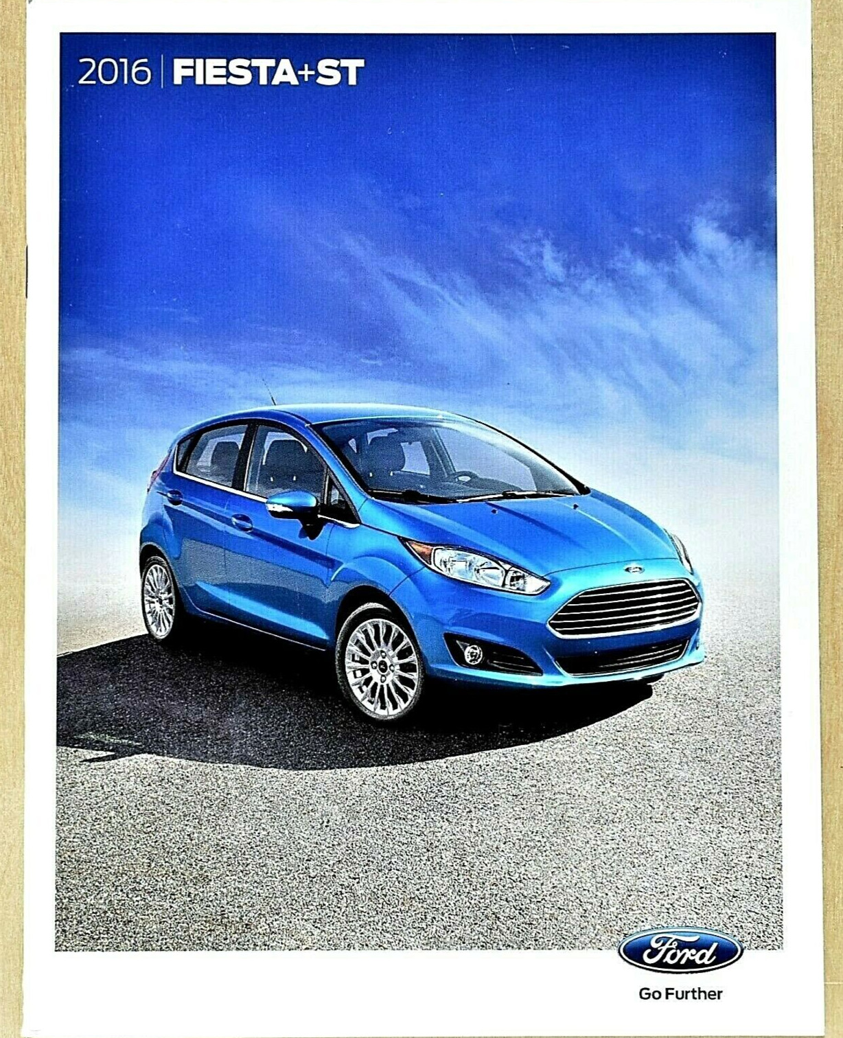 ORIGINAL 2016 FORD FIESTA-ST SALES BROCHURE CATALOG ~ 32 PAGES ~ 9.5″ X 7.25″