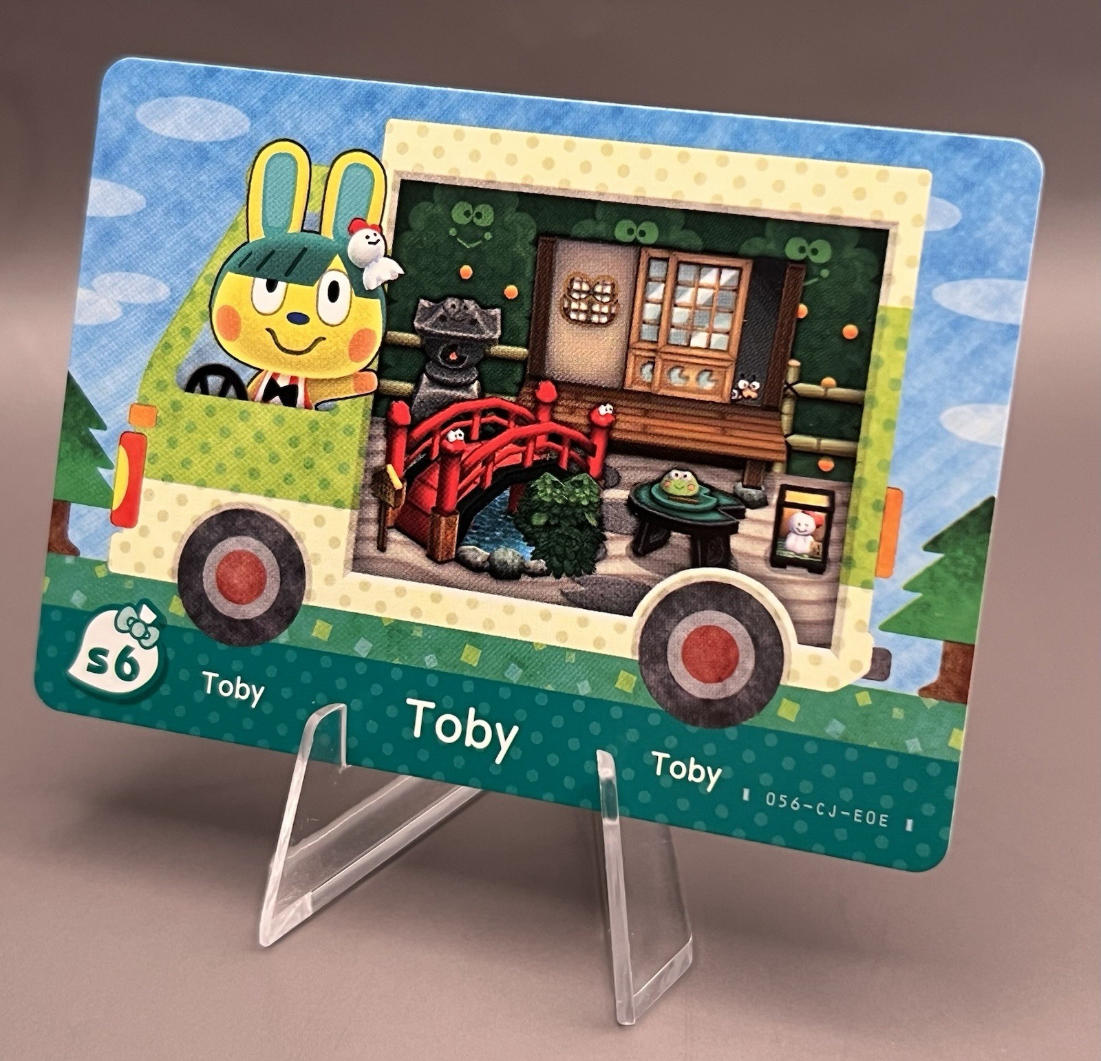 S6 Toby – Animal Crossing Amiibo Card – Sanrio Collaboration – Authentic NM