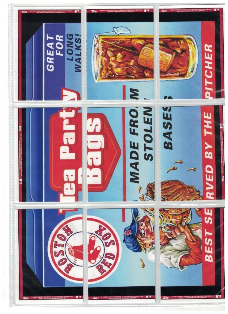 2016 TOPPS WACKY PACKAGES MAJOR LEAGUE BASEBALL COMPLETE SET OF ALL 90 CARDS MLB