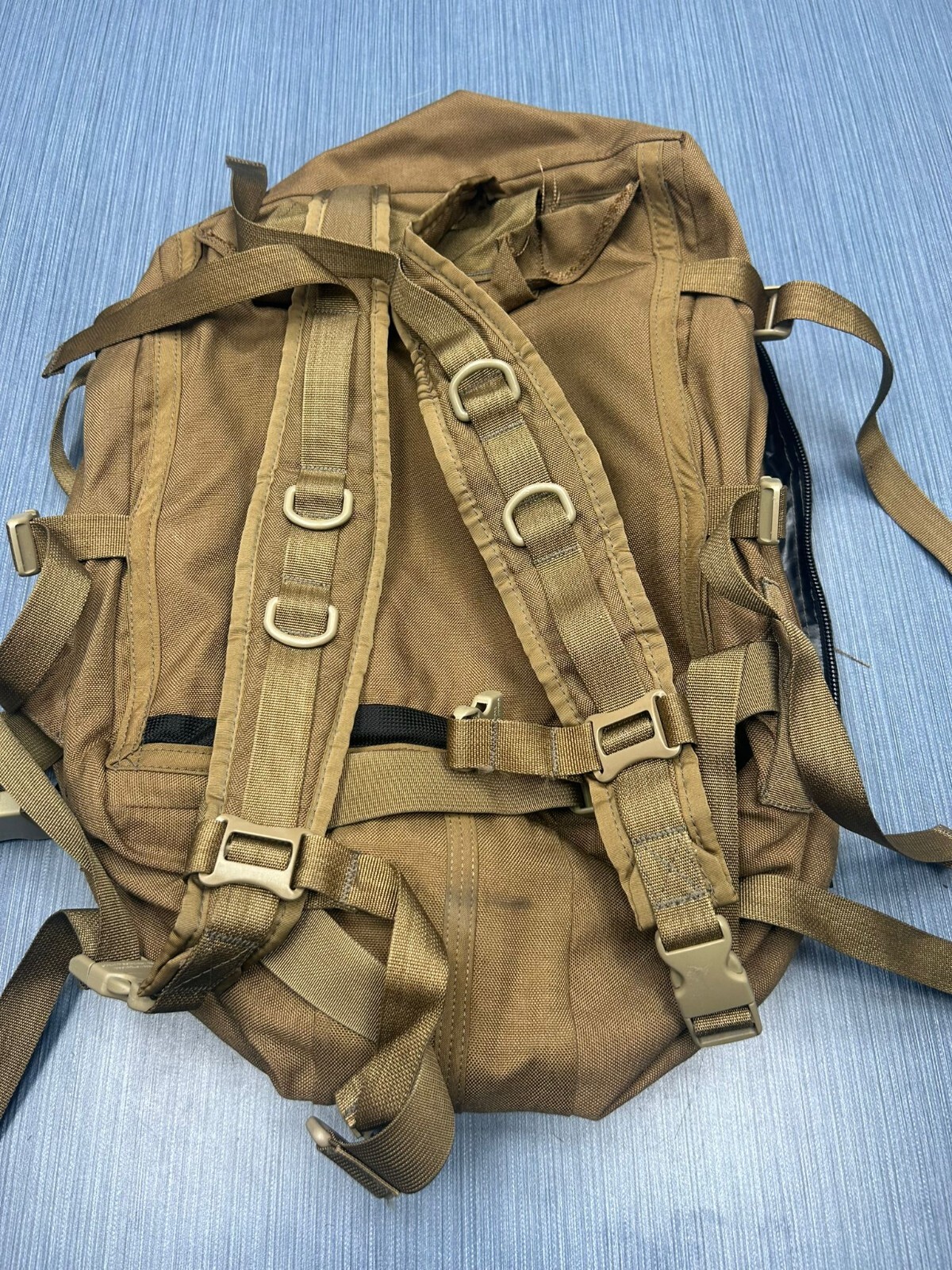 Coyote tan USIA Water Resistant CBR Backpack military surplus #4