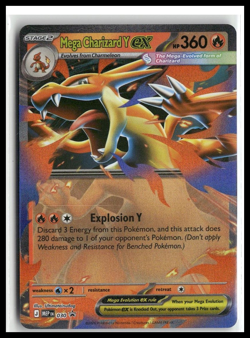 ME: Mega Evolution Promo #030 Mega Charizard Y ex