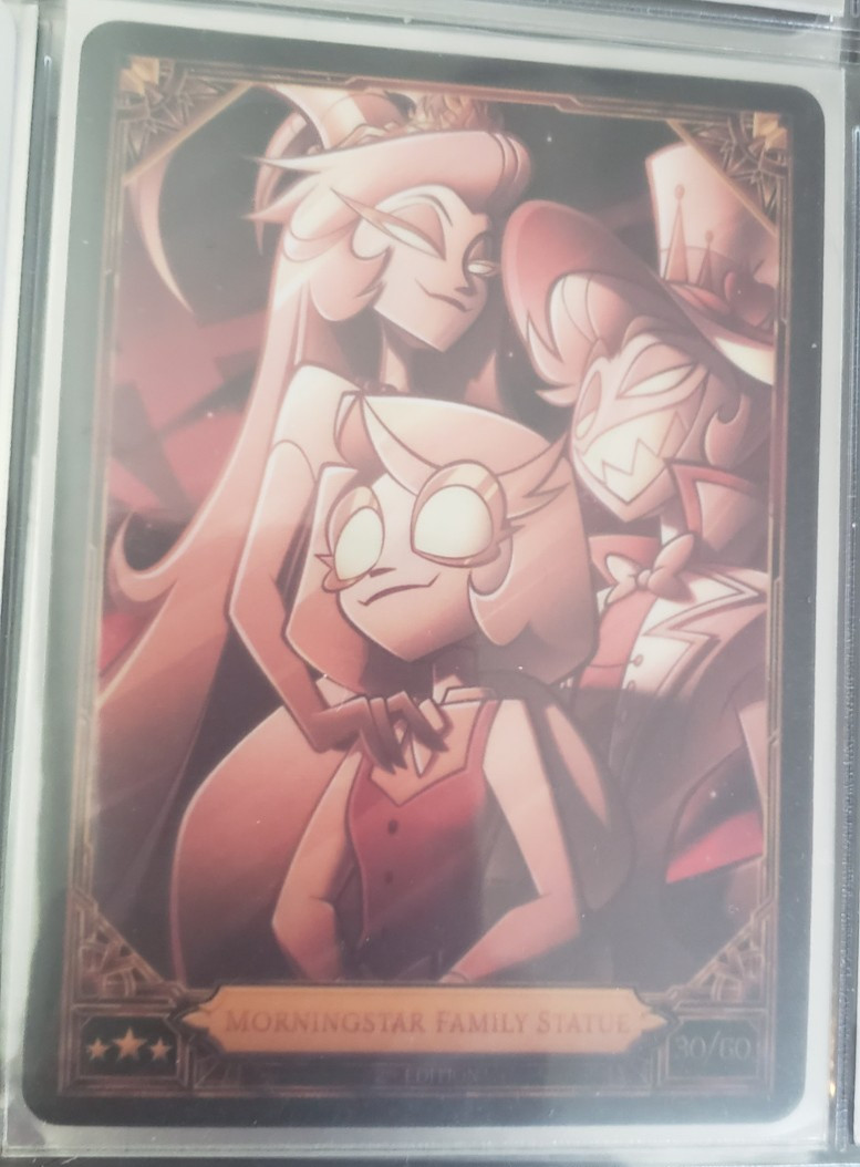 hazbin hotel tradeing cards