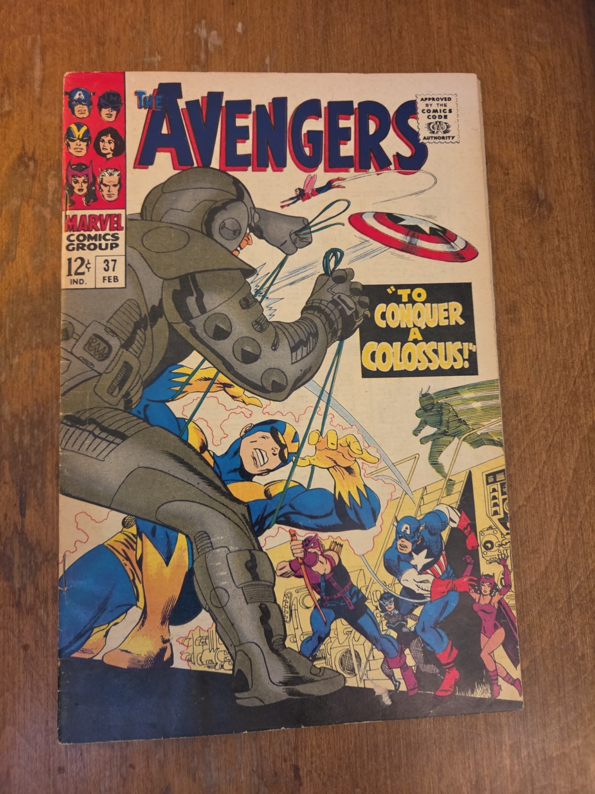 AVENGERS # 37 Marvel Comics 1967 Free Shipping